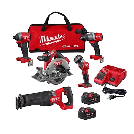 Picture of Milwaukee Electric Tool 2998-25 M18 Fuel 5-Tool Combo Kit